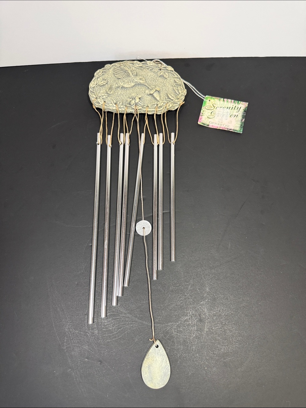 Serenity Garden Silver and Gold Decorative Wind Chime